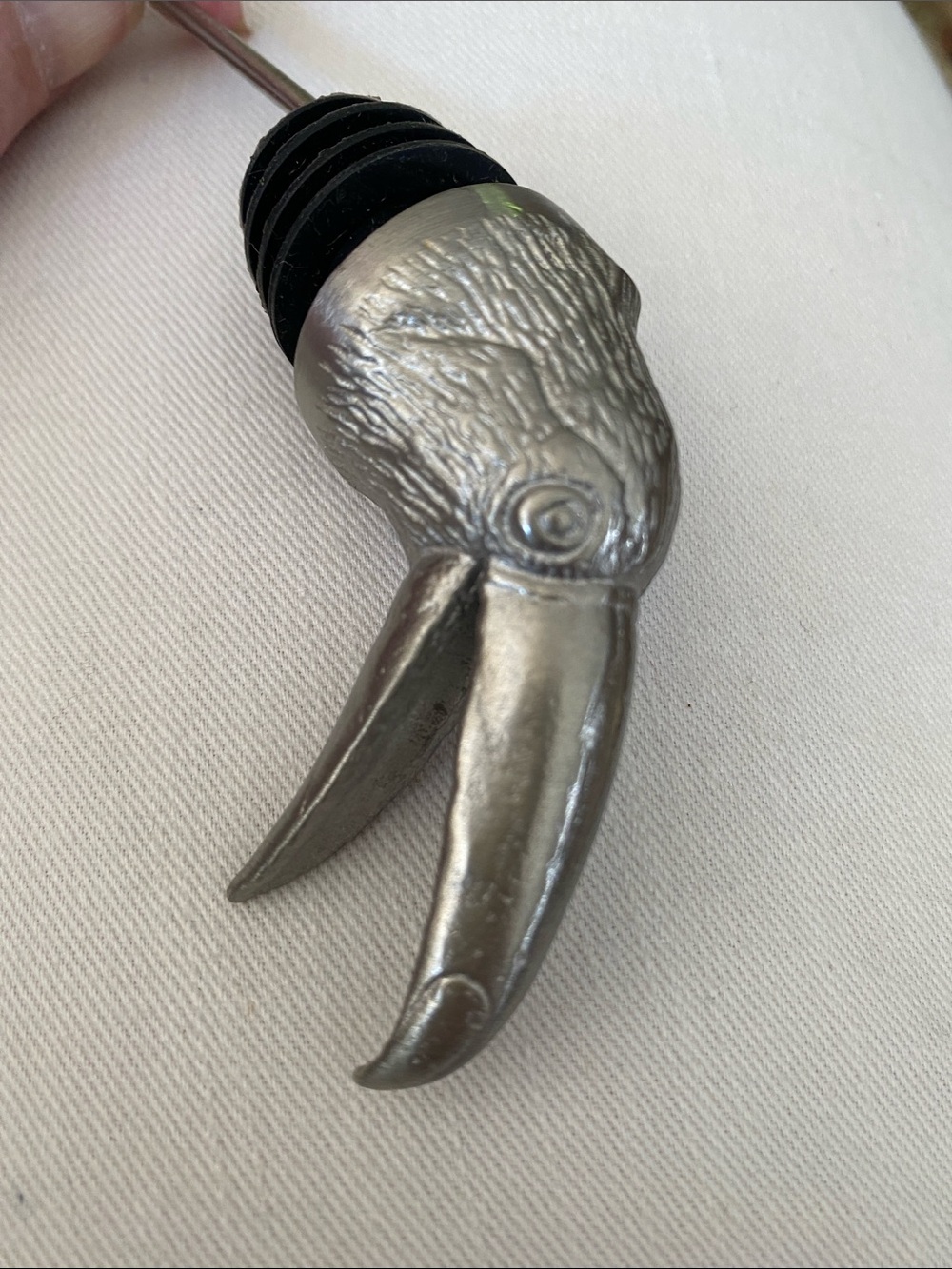 Menagerie Stainless Steel Wine Pourer Aerator New in Box